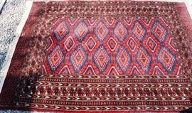 4'2" x 5'11" Pakistan Bokara rug