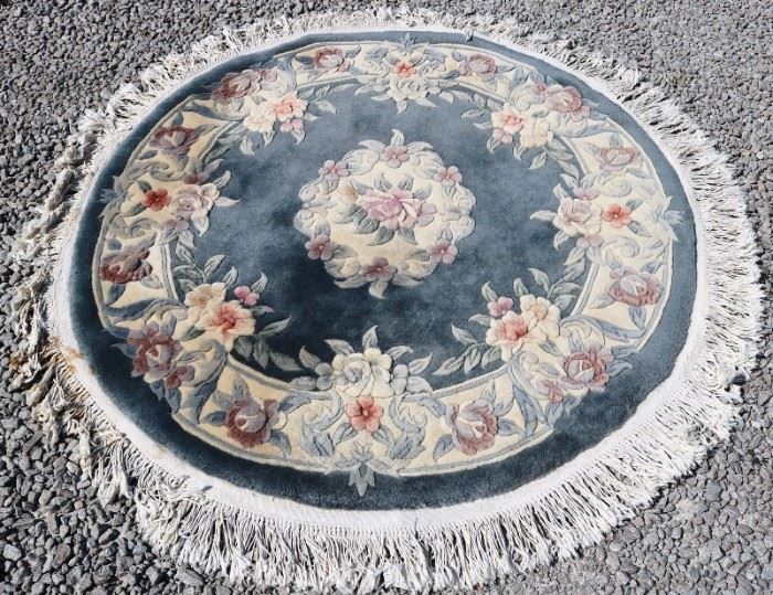 4x6 round wool rug