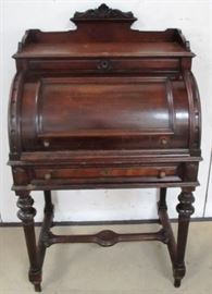 Ladies Victorian desk with chair