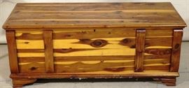 Solid cedar chest