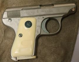 Italian Galesi Brescia 635 cal pistol