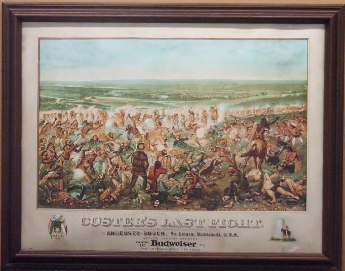 Custer's Last Stand Budweiser ad