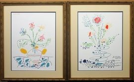 Summer Bouquet/Vase with Flowers by Picasso