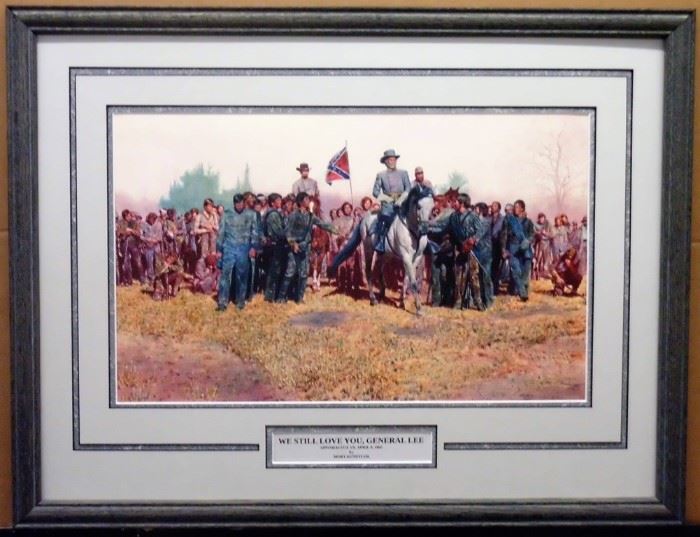 We Still Love you General Lee by Mort Kunstler