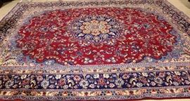 9'8"x12'2" Antique Persian Mashad