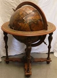 Old World style globe