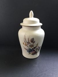 Ginger Jar with Floral Design     https://ctbids.com/#!/description/share/32683