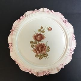 Rose Plate with Hanger        https://ctbids.com/#!/description/share/32572