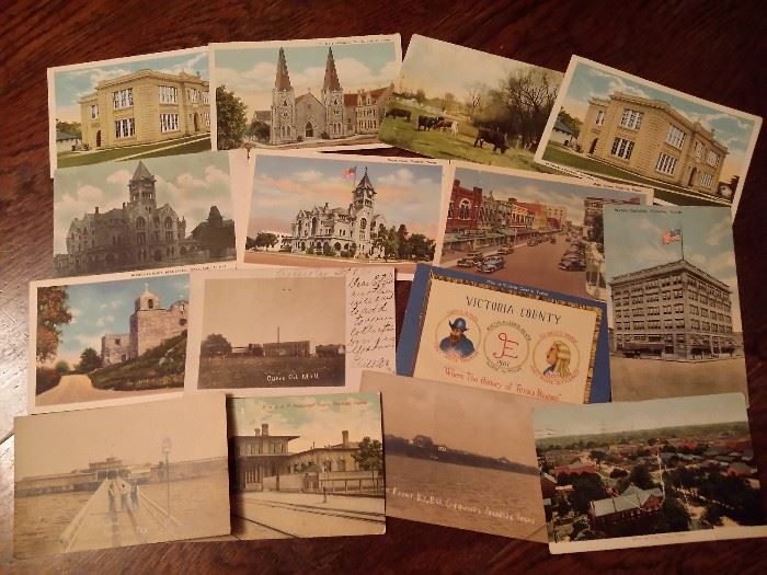 Vintage post cards - all of these are about Victoria or surrounding areas