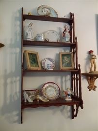 Vintage wall shelf