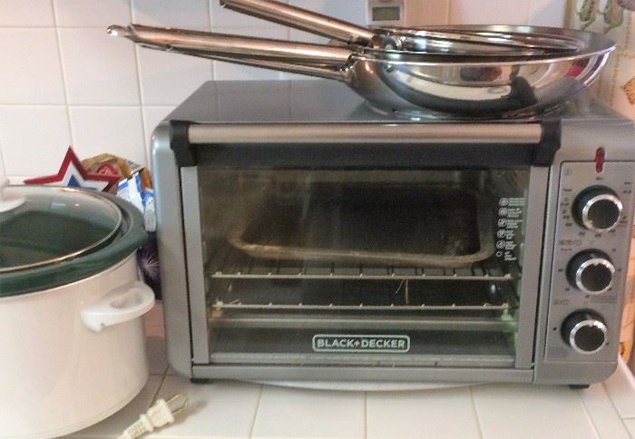 Black & Decker Convection Toaster Oven, Wolfgang Puck Cookware, Crockpot