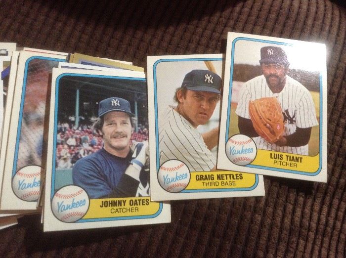NY Yankee Cards