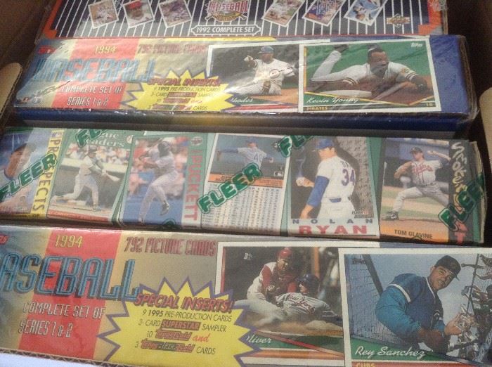 Baseball Complete Box Sets Unopened