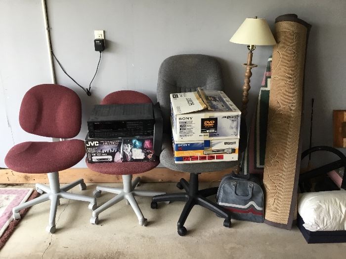 DESK CHAIRS, ELECTRONICS
