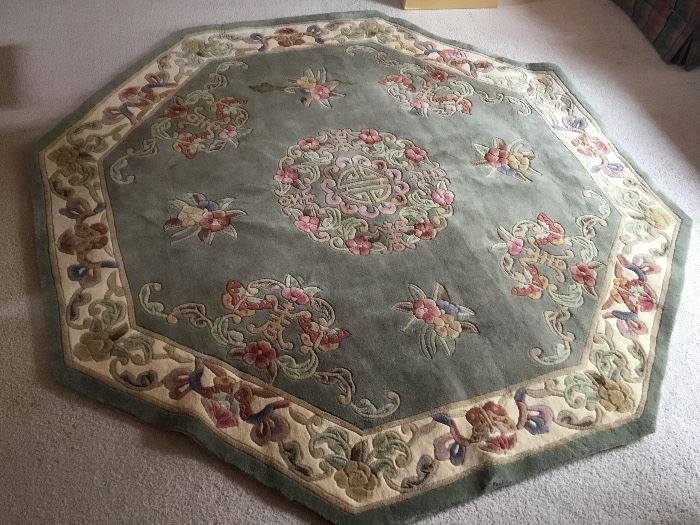 6’x6’ OCTAGON AREA RUG