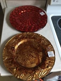 GLASS CHARGER PLATES