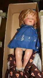 1943 Shirley Temple doll in original box.