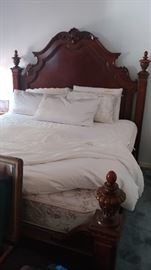 Antique Queen-size bed