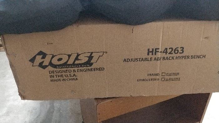 Hoist adjustable AB/Back bench