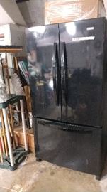 Kenmore black fridge, in working order