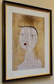 Cute framed art by Klee