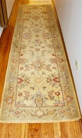 Here's a runner, and we have a matching GINORMOUS area rug that we will display when the master bedroom furniture is moved.  The colors are superb!
