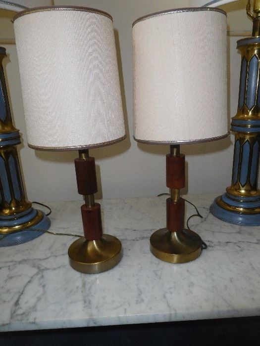 More MCM wooden lamps