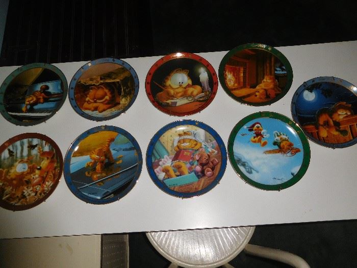Garfield plates
