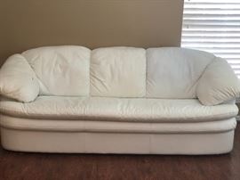 Leather sofa
