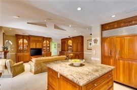 Kitchen -Bar-Entertainment ctr.