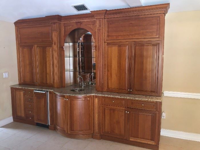 Wet bar with Icemaker
