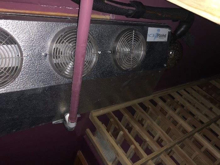 Newer cooling system for wine room
