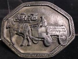 Markatron Coca-Cola Metal Belt Buckel