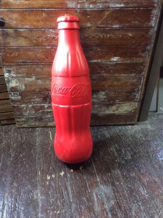 Large Coke Bottle Point of Sale Piece