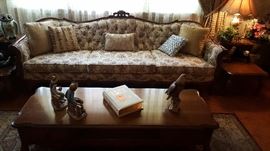 French Provincial  sofa