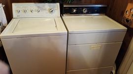 Washer and dryer