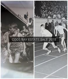 Photos of original negatives of Steve Prefontaine in High School (photos are cropped and taken with a phone)