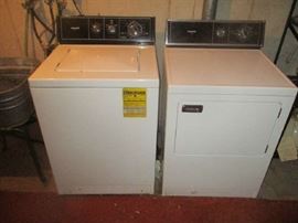 Washer and dryer set