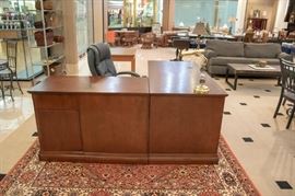 Whalen Regency executive L shaped desk.