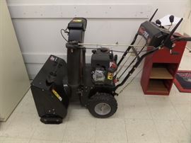 Snotek 208 cc 9.5 24" clearing path - all steel dash panel model 920402