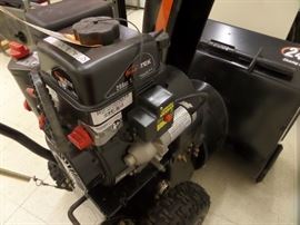 Snotek 208 cc 9.5 24" clearing path - all steel dash panel model 920402