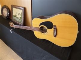 Sigma by Martin acoustic guitar model DR7 (probabley 1970's made in Japan)