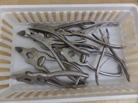 Medical & surgical insturments priced as a lot. Gill, Miltex, Antoine, & K Medic