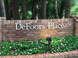 Follow Directional signs, entrance nearest to Hyde Manor Dr.