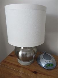 SILVER CANNONBALL LAMP
