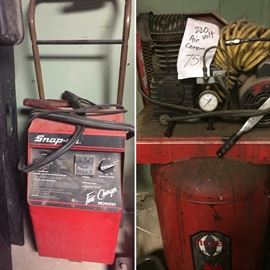 Snap-on fast charger BC4200
Big Red 220 volt air compressor 