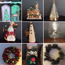 Lots of fun Christmas decor for home or your business
