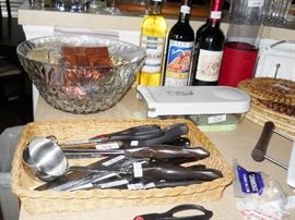 Cutco, napkin rings, etc.