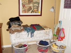 scarves, gloves, etc.