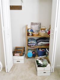 knitting items, etc.